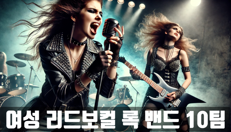 🎤 여성이 이끄는 록 밴드 20선: 강렬한 보컬로 시대를 흔든 그녀들 | 록의 전선에서 마이크를 쥐었다! : 네이버 블로그