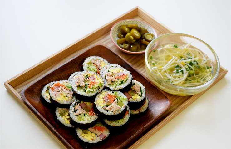 김발 없이 손으로 만든 