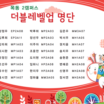 2025년 3월 더블레벨업 명단 RSS 대표 이미지