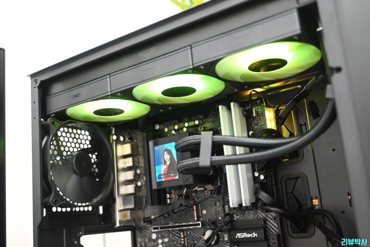 2.4인치 디스플레이 CPU 수랭쿨러 추천! PCCOOLER CPS DC360 PRO ARGB DISPLAY 사용 후기 ...