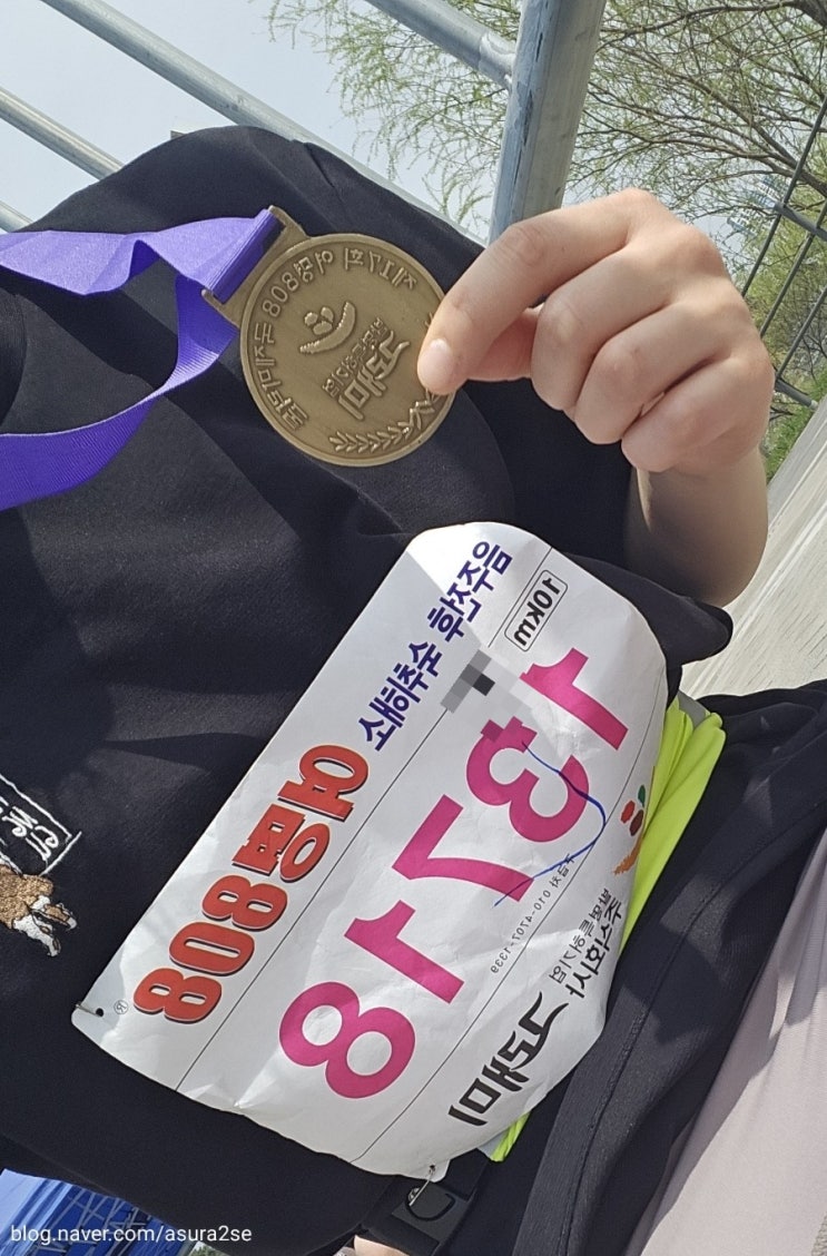 제17회 여명808주최 여명국제마라톤 새해목표 10km 완주 기록 인증