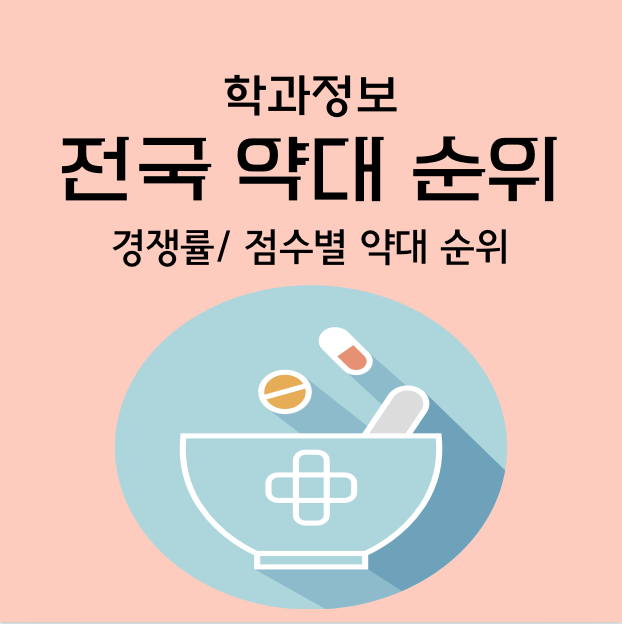 약대 순위) 약학과 순위/ 약대 리스트 : 네이버 블로그