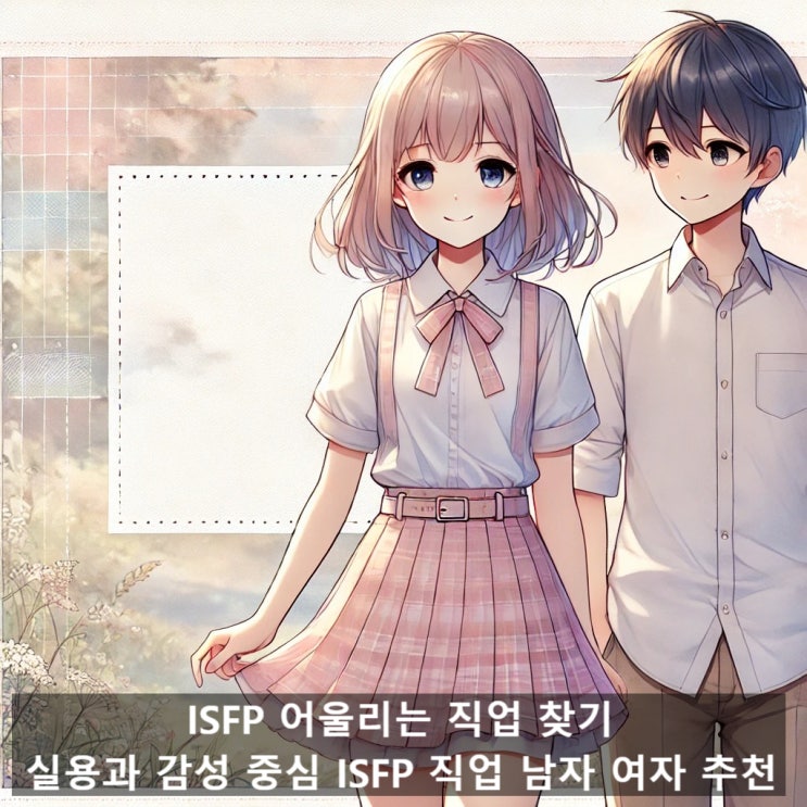 ISFP 어울리는 직업 찾기 – 실용과 감성 중심 ISFP 직업 남자 여자 추천 : 네이버 블로그