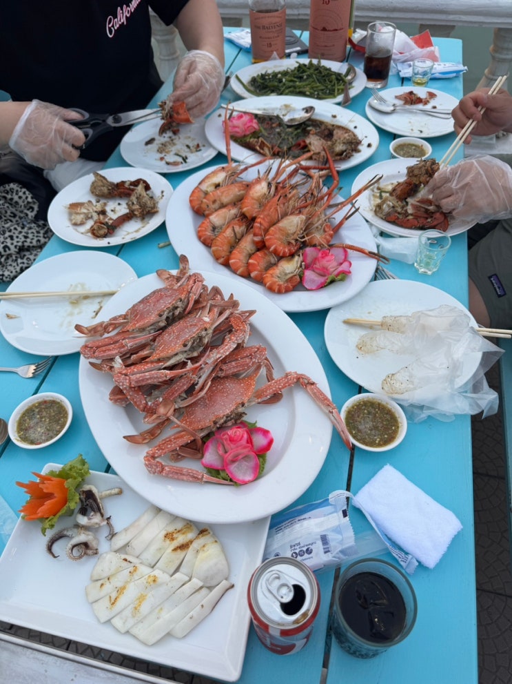 ️태국 파타야 오션뷰 해산물맛집 워킹스트리트 낭누알 NANG NUAL Patta....