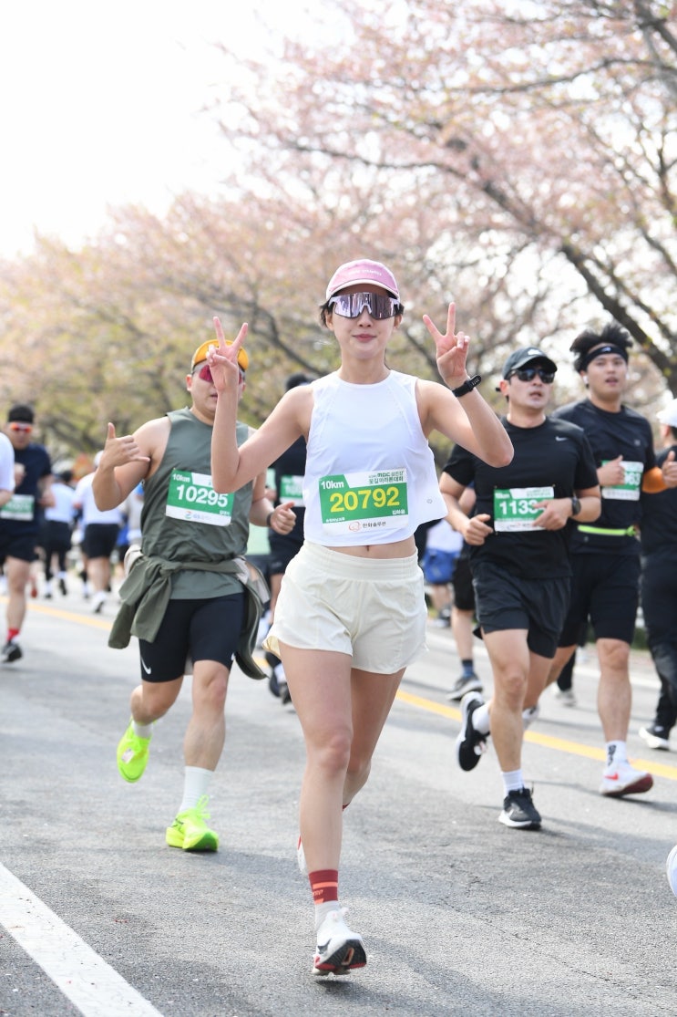 제14회 MBC 섬진강 꽃길 마라톤 대회 10km 후기