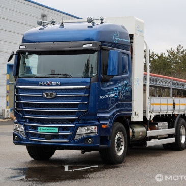 FCEV·EV보다 '수소 내연기관'?! 타타대우모빌리티 맥쎈 [시승기]