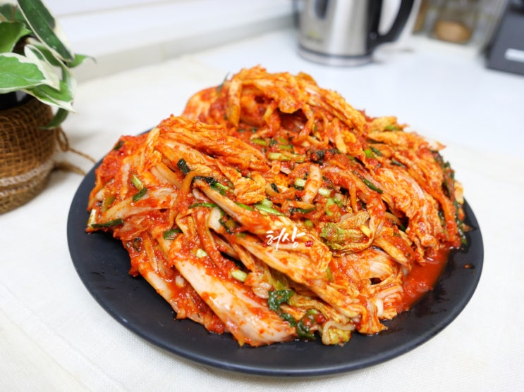 배추 김장김치 감칠맛있게 담그는 방법 황석어젓으로 양념 비율 맞추기! : 네이버 블로그
