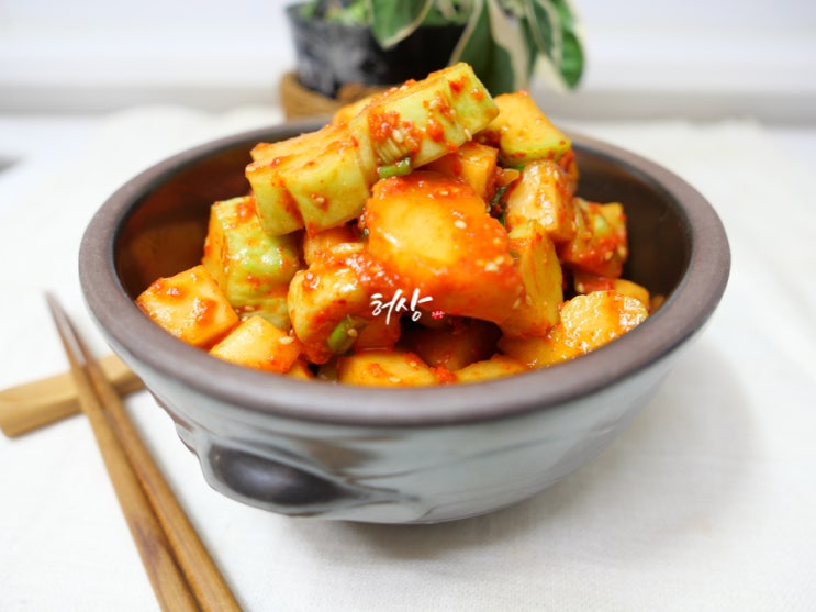 차요테 효능 먹는 법 아삭한 차요테 깍두기 만들기! : 네이버 블로그