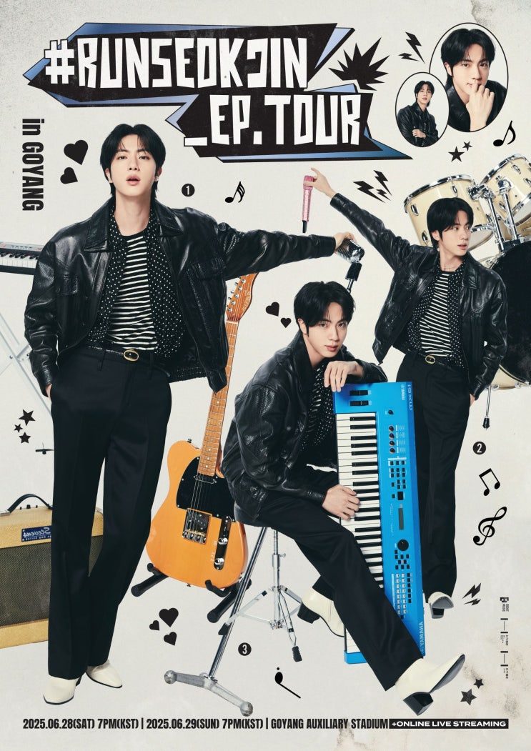  run seokjin ep tour 250418