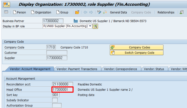 [SAP FI] Head Office and Branch Accounts : 네이버 블로그