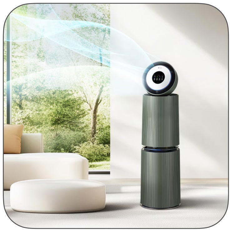 봄철 미세먼지 필터가 다른 LG 퓨리케어 오브제컬렉션 AI+ 360˚ 공기청정기 추천