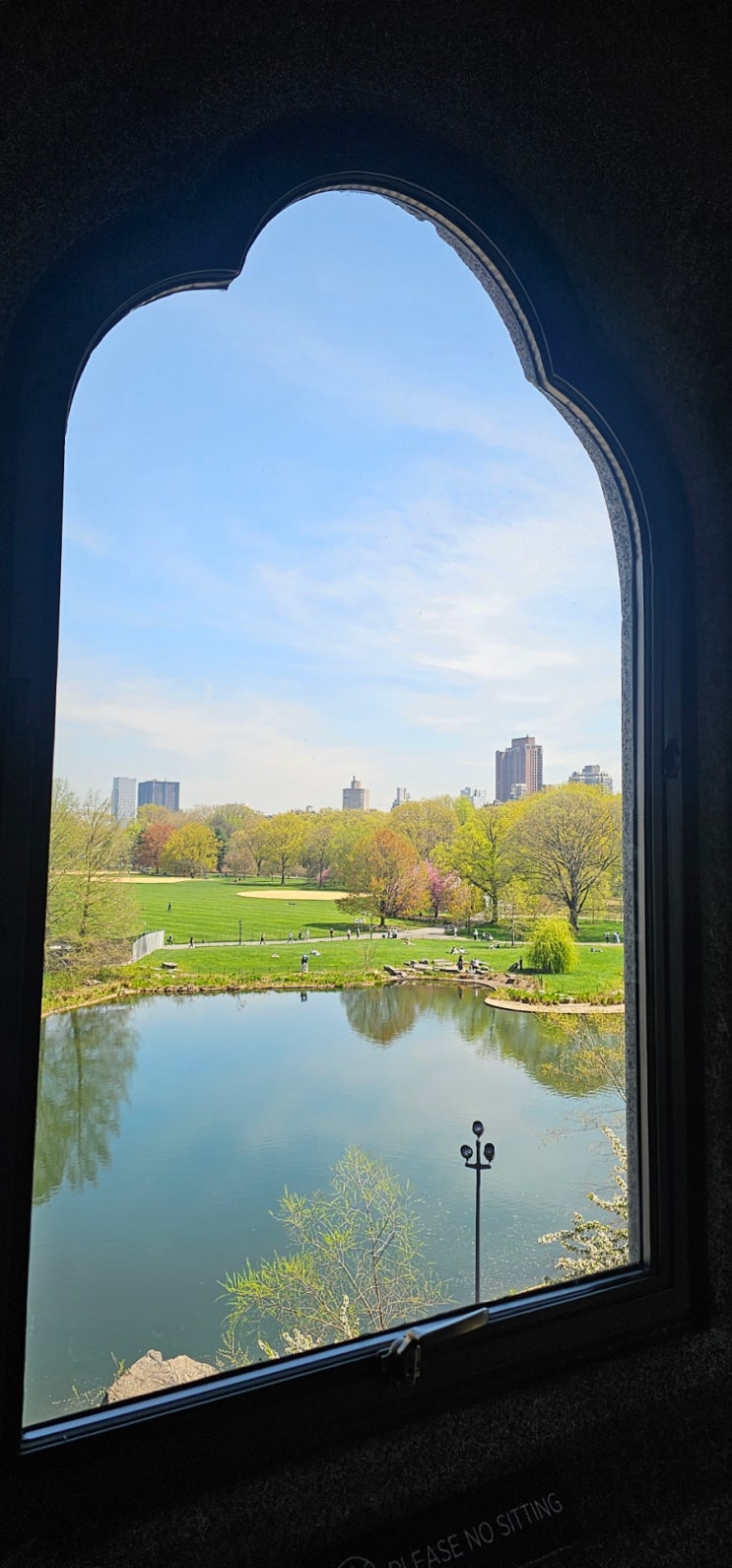 뉴욕 센트럴 파크 봄나들이 Central Park 벨베데레 성 가는 길 Belvedere Ca....
