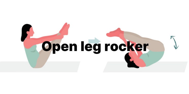 [보니따필라테스 암사역] 필라테스 '오픈레그라커(Open leg rocker)' 동작 : 네이버 블로그