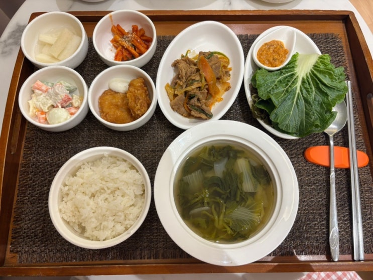 식단,한식,산모식사
