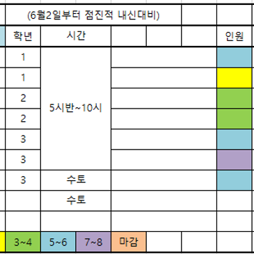 25년 봄학기 고등시간표 RSS 대표 이미지