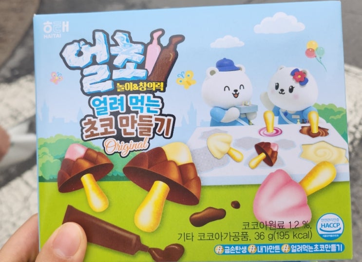 아이와 함께 초콜릿 만들기! 얼려먹는 초코, 얼초 만들기 체험 후기 : 네이버 블로그