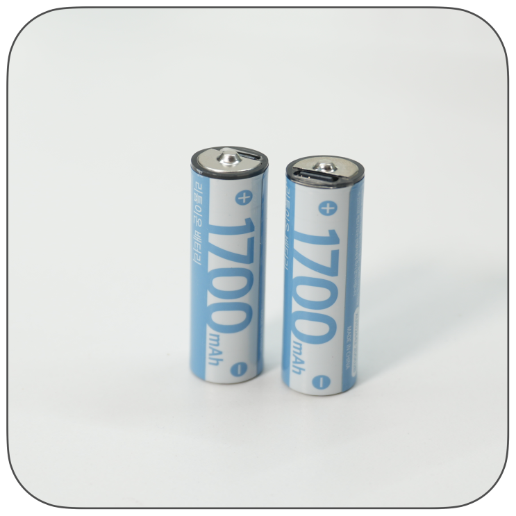 모락 런처 USB C 충전 방식 "AA 리튬이온 배터리" – 삼성 마우스와 투어박스에 꼭 맞는 선택