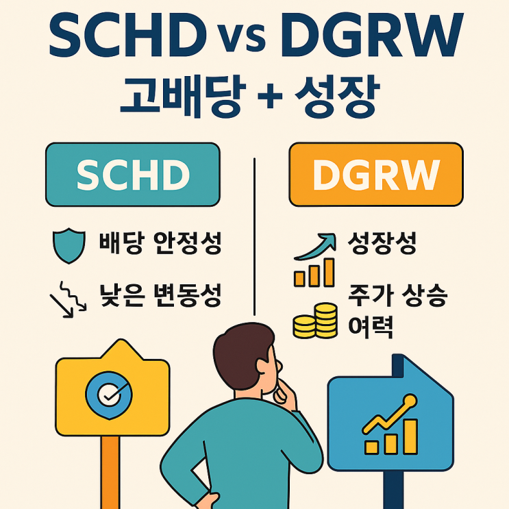 📊 ETF 시리즈 ⑨ – SCHD vs DGRW, 고배당 성장 ETF 최종 선택은? : 네이버 블로그