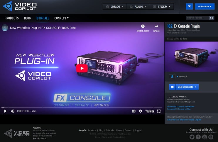 에프터이펙트 플러그인 효과검색창 FX Console Plugin 설치하는 법 : 네이버 블로그
