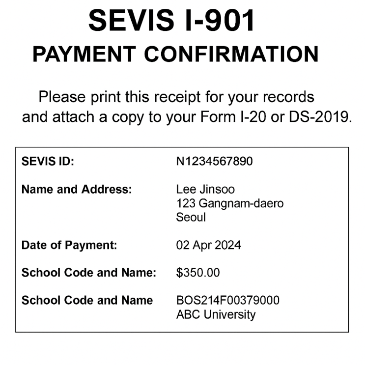 F1 비자 셀프신청하기 : (2) SEVIS FEE(I-901 FEE) 납부하기 : 네이버 블로그