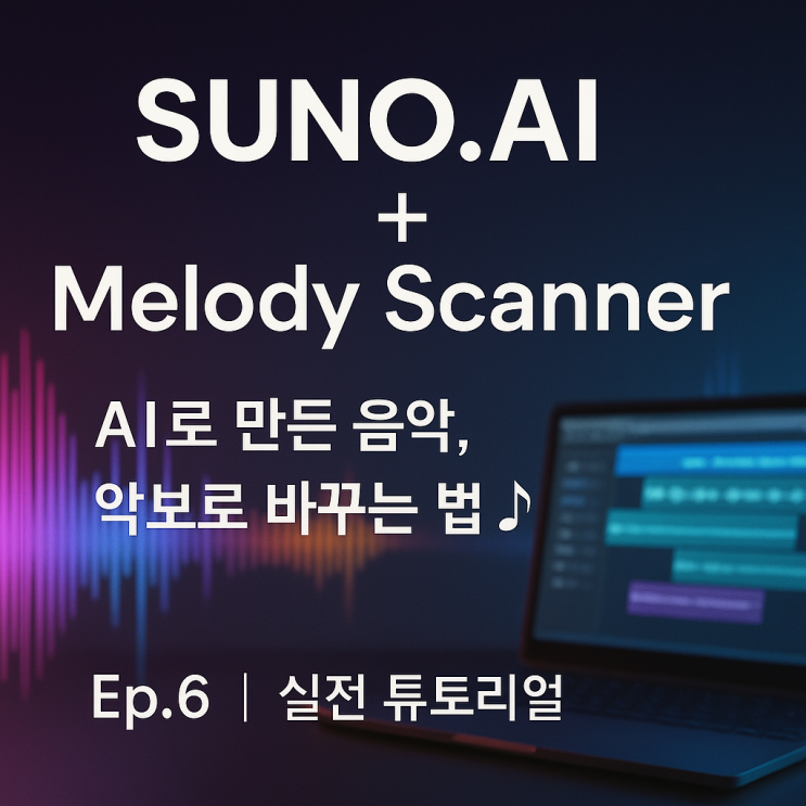 “SUNO.AI로 음악 만들고, Melody Scanner로 악보 뽑는 법까지🎶” : 네이버 블로그
