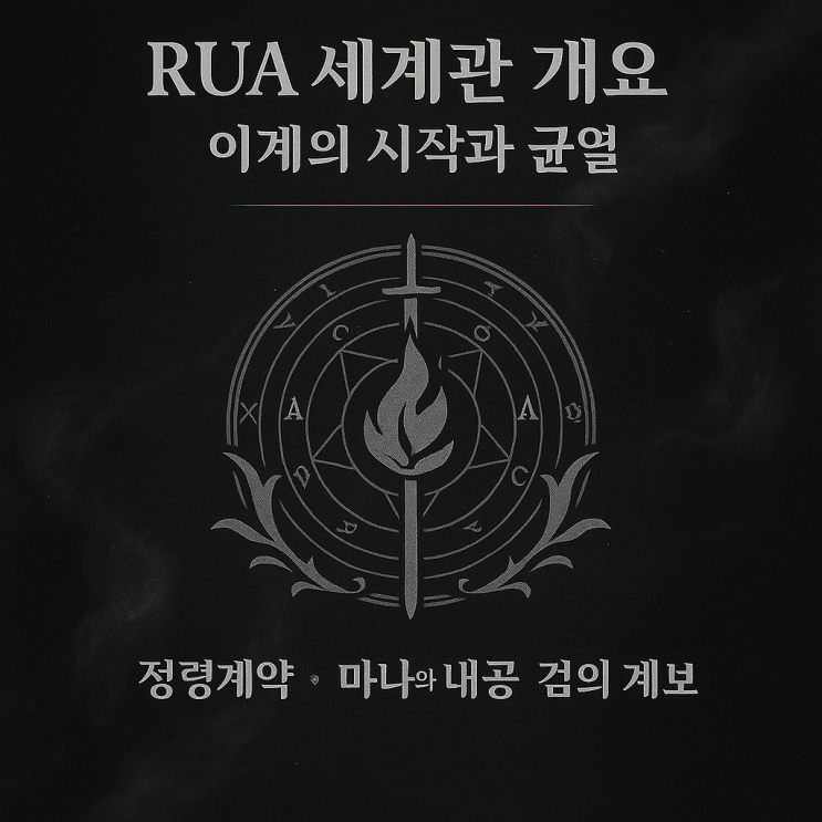 RUA 세계관 개요: 이계의 시작과 균열 : 네이버 블로그