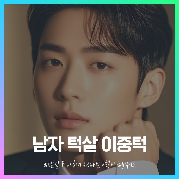남자 턱살 이중턱 빼는법 제거 하기 위해서는 이렇게 해보세요 : 네이버 블로그