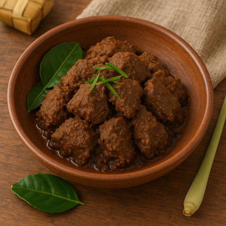 발리 전통 음식 른당(Rendang) : 네이버 블로그
