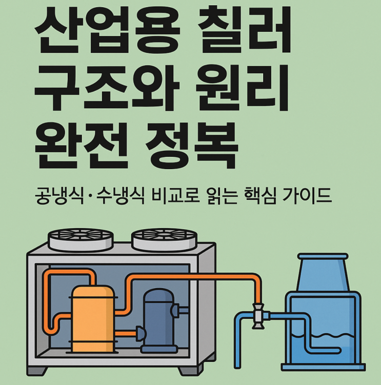 산업용 칠러 구조와 원리 완전 정복 – 공냉식·수냉식 비교로 읽는 핵심 가이드 : 네이버 블로그