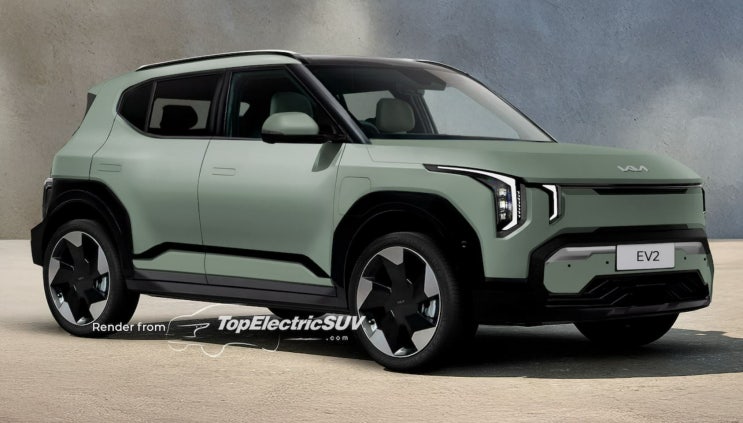2026 기아 EV2 소형 SUV 전기차의 출시일 및 예상도 : 네이버 블로그