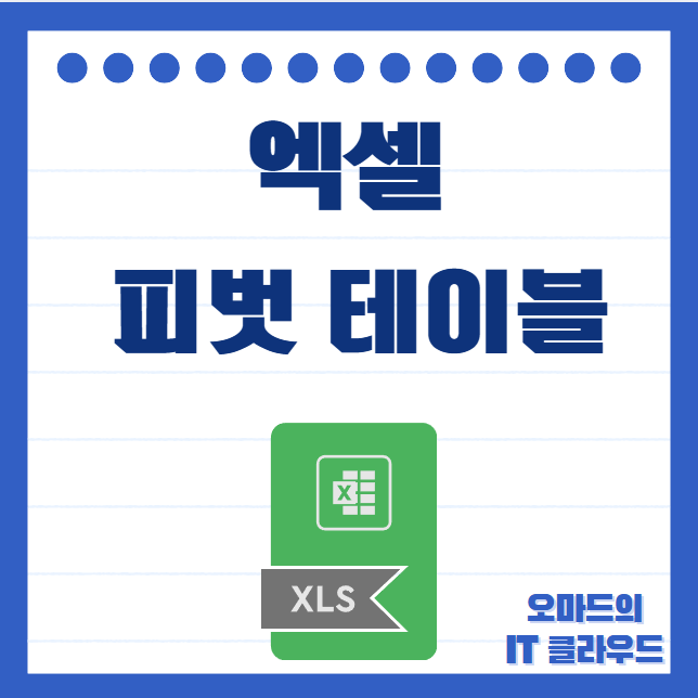 엑셀 피벗테이블 만들기 생각보다 쉽습니다. : 네이버 블로그