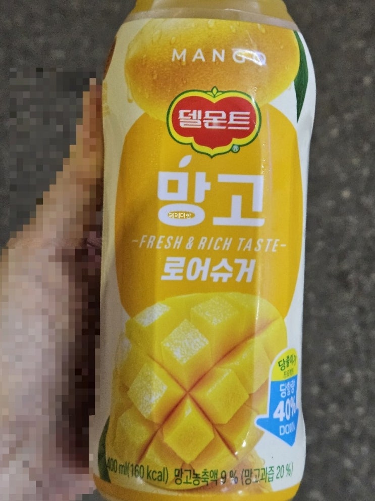 롯데칠성음료 l 델몬트 망고 로어슈거 쥬스 내돈내산 솔직 후기 : 네이버 블로그