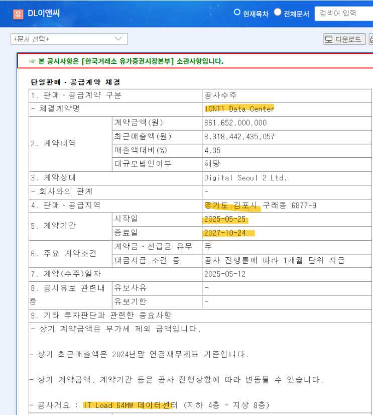 디지털리얼티의 국내2번째 데이터센터(ICN11) 드디어 착공...(기존 ICN10 대비 약 5배 64MW급) : 네이버 블로그