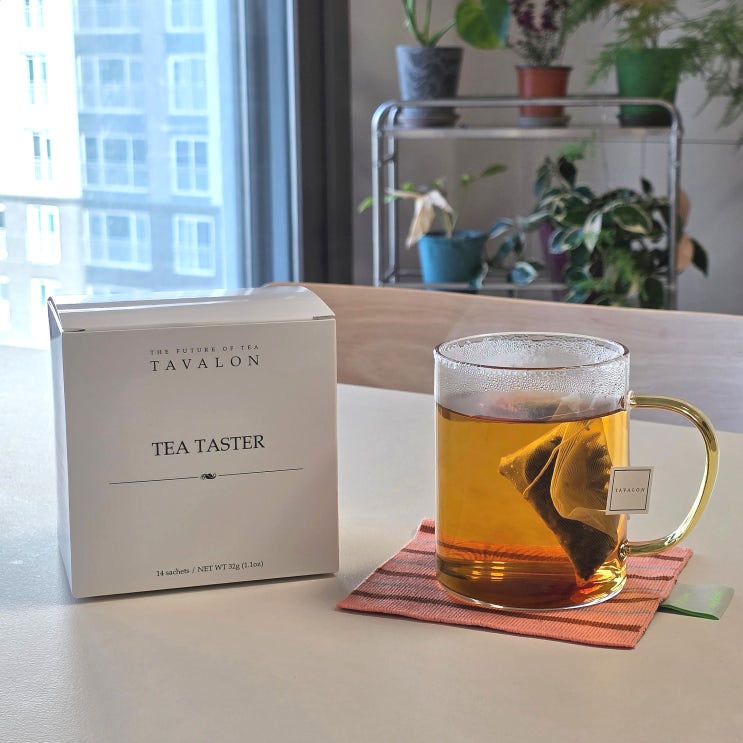 타바론 티 TAVALON TEA 티테스터 세트 후기 : 네이버 블로그