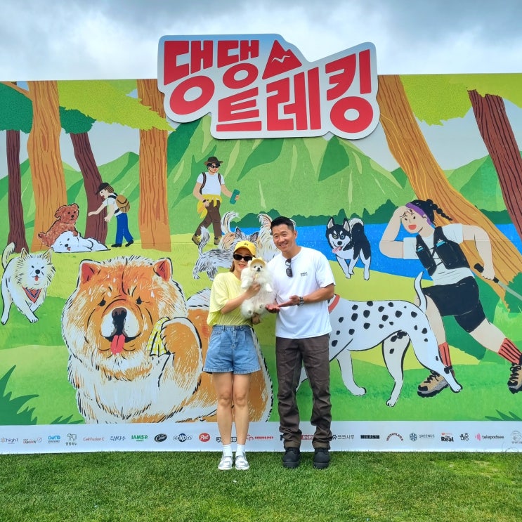댕댕트레킹 2025 7K 완주 기념품 주차 일정 후기