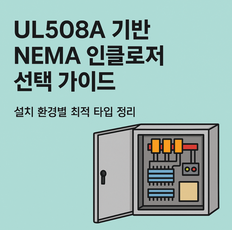 UL508A 기반 NEMA 인클로저 선택 가이드, 설치 환경별 최적 타입 정리 : 네이버 블로그