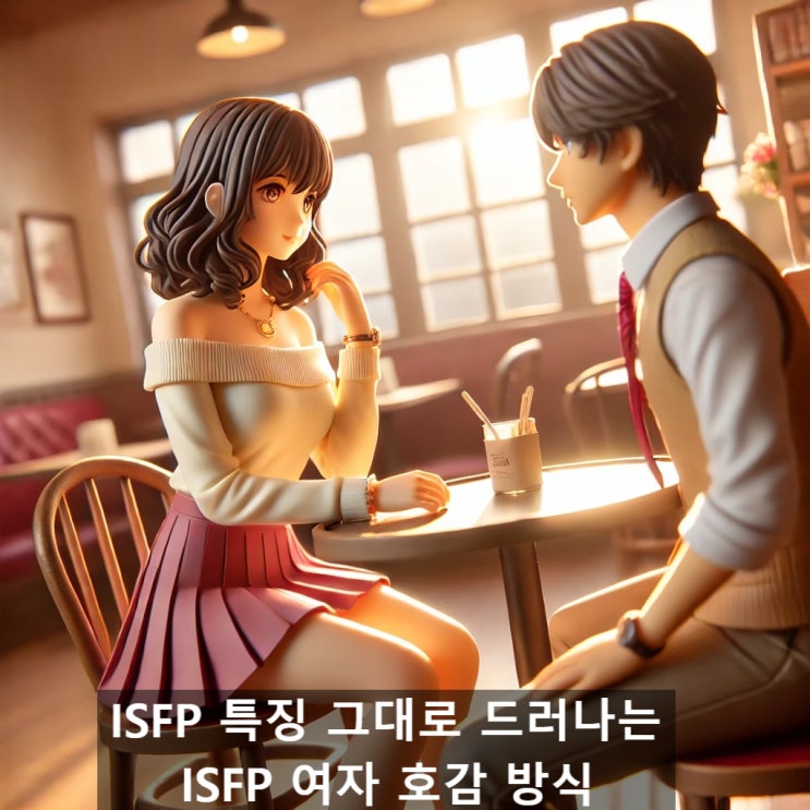 ISFP 특징 그대로 드러나는 ISFP 여자 호감 방식 : 네이버 블로그