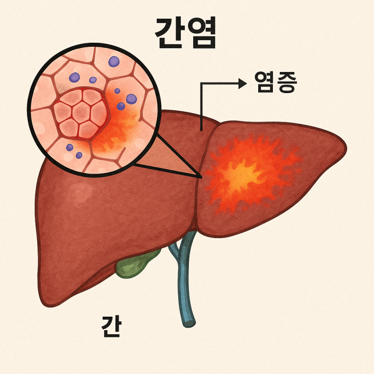 간염 뜻 원인 바이러스성 A형 B형 C형 D형 E형 증상 검사 치료 : 네이버 블로그