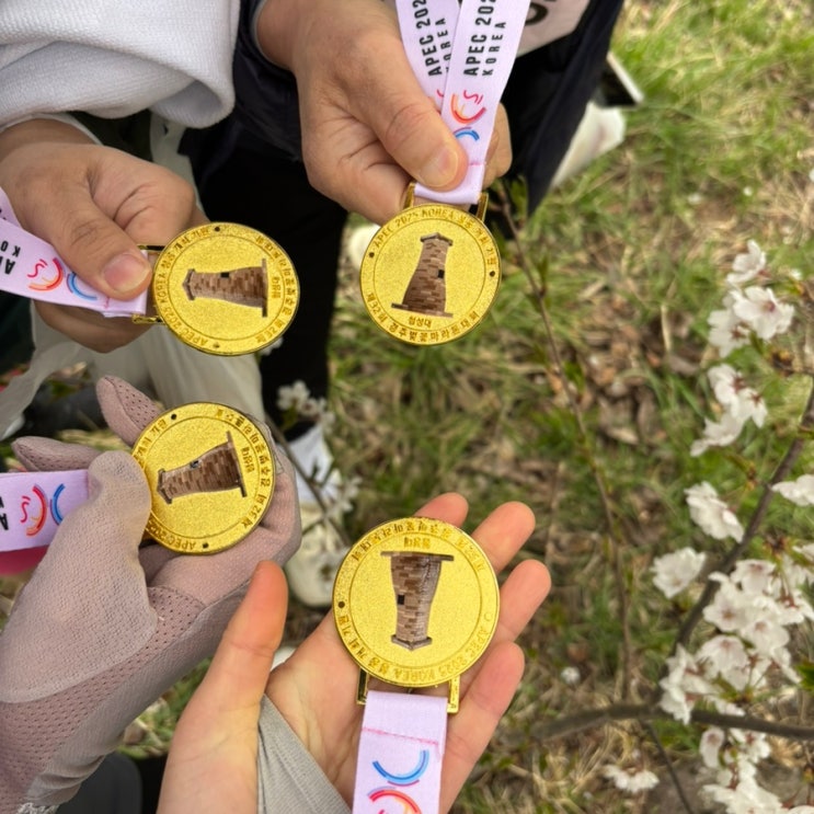🌸2025 제32회 <경주벚꽃마라톤> 10km 참가후기 / 기념품, 준비물, 주차꿀팁, 코모도호텔