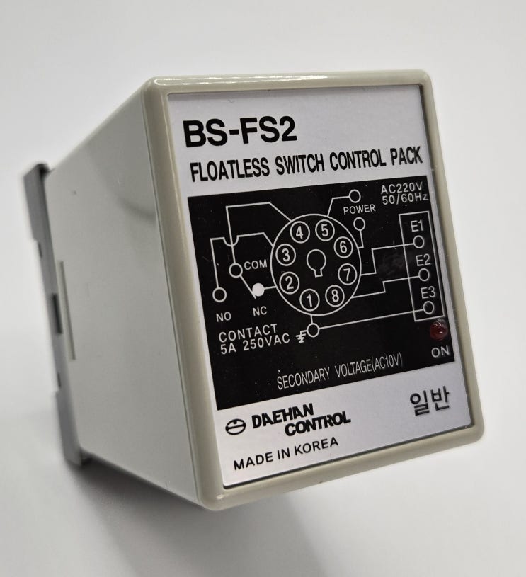 전기기능사 실기 끝판왕 도전! DAEHAN FS-2 (BS-FS2) 플로트레스 레벨 스위치 완벽 해부 (기능, 결선도, 급배수 ...