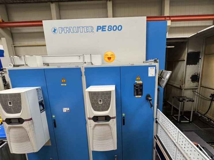 1995 PFAUTER CNC Gear Hobbing Machine PE800 : 네이버 블로그