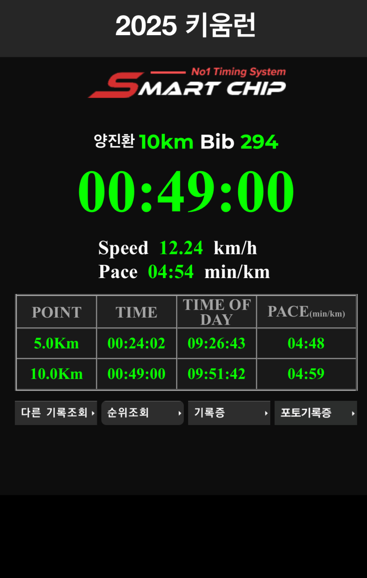 [2025 키움런] 여의도 10km 참가 후기 (2025.04.19)