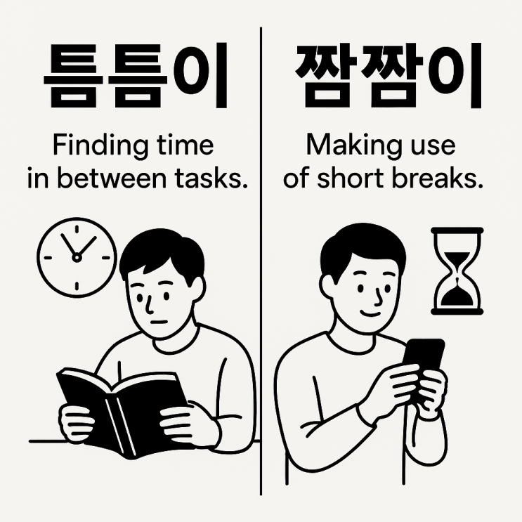 틈틈이, 틈틈히 맞는 표현 / 짬짬이, 짬짬히 뜻 / 틈, 틈틈, 짬, 짬짬 의미, 차이 : 네이버 블로그