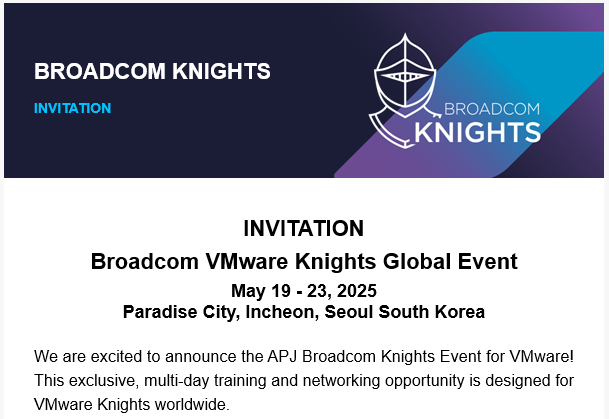 Broadcom APJ 파트너 행사, Try~Try~~Try~~~ : 네이버 블로그