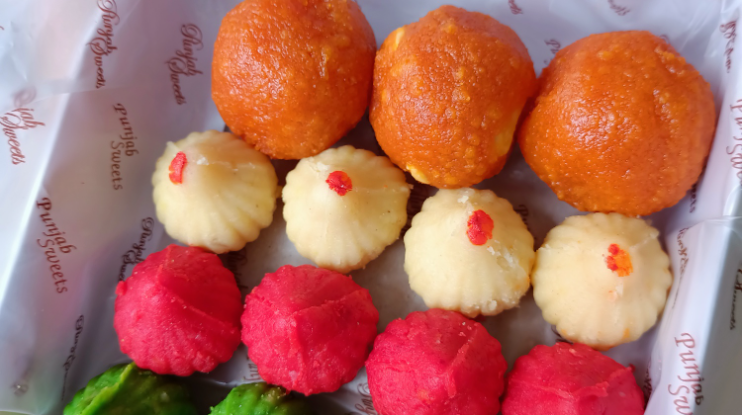 방콕 파후랏 시장 Punjab Sweets 인도식아침식사