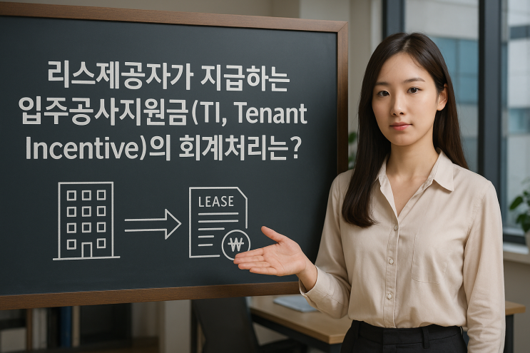 [리스]리스제공자가 지급하는 입주공사지원금(TI, Tenant Incentive)의 회계처리는? : 네이버 블로그
