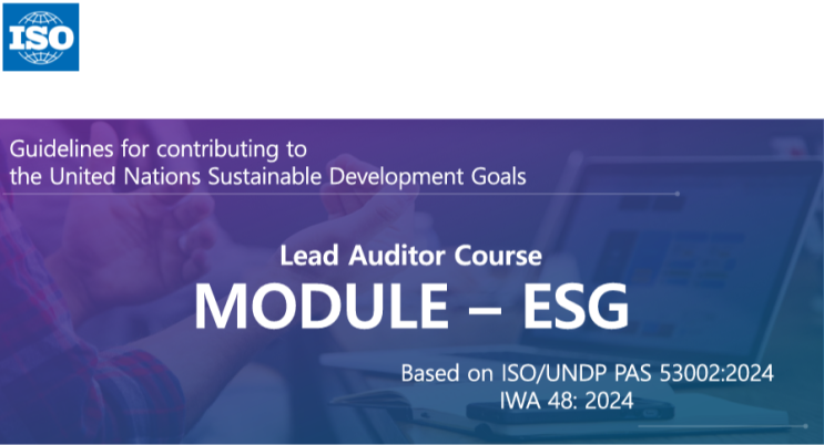 [승급 3편] ISO/UNDP 53002: ESG 표준을 살펴볼요~!!! : 네이버 블로그