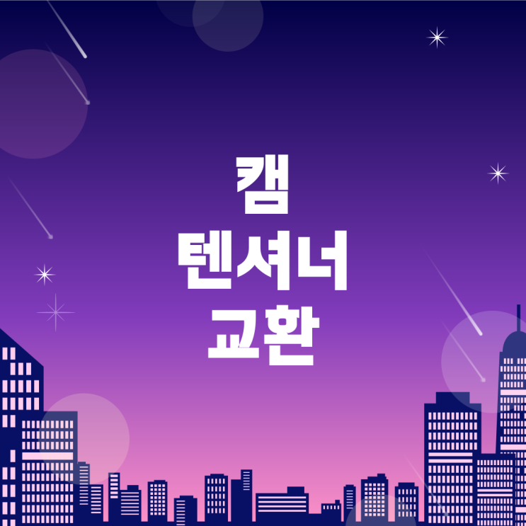 CBR125 카브모델의 캠 체인 텐셔너 교환