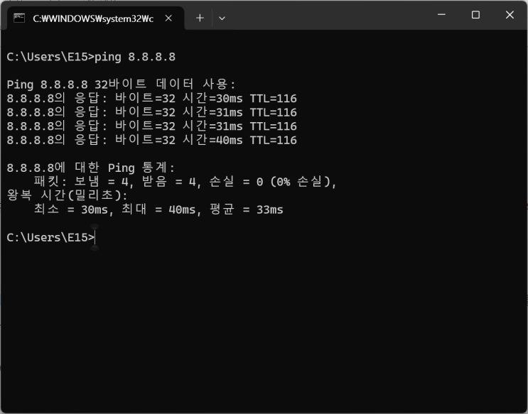 ping 명령어 출력문 해설 해드립니다. (응답시간? TTL?) : 네이버 블로그