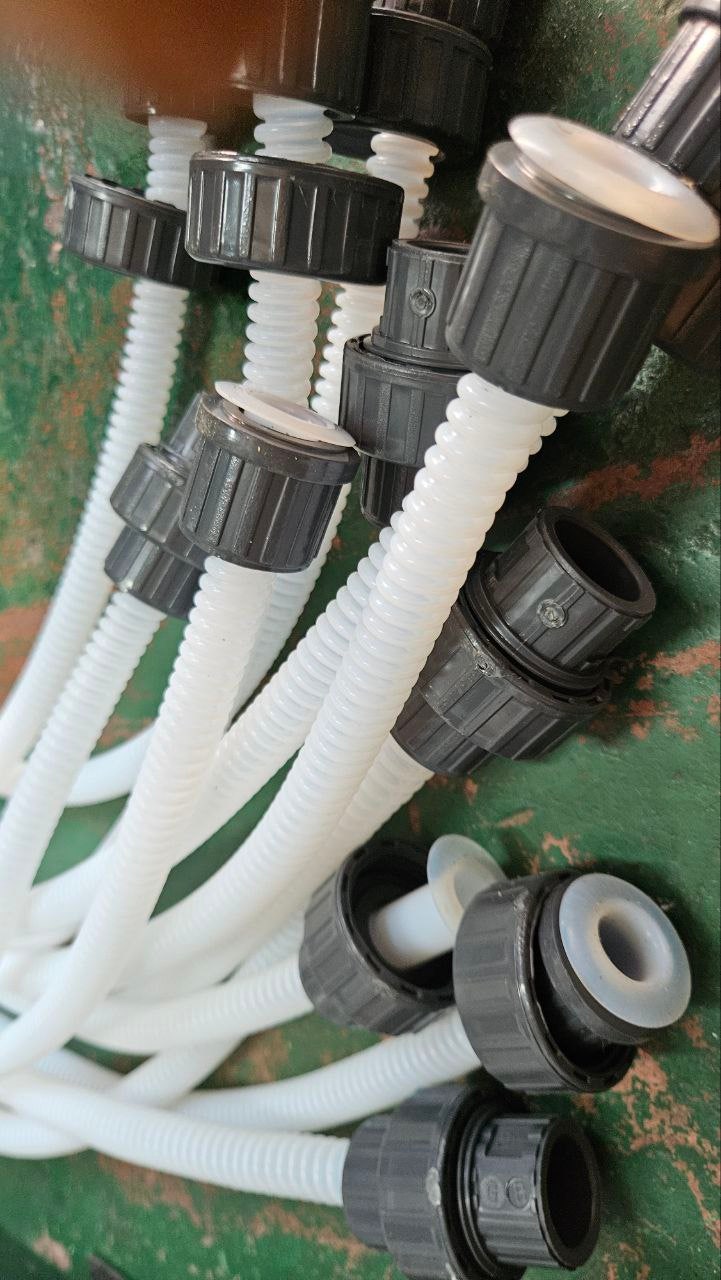 FLEXIBLE 호스R/ZABALA PFA HOSE 테프론 PTFE 호스제작 테프론 PFA투명 자바라호스 전문제작생산업체 PFA ...